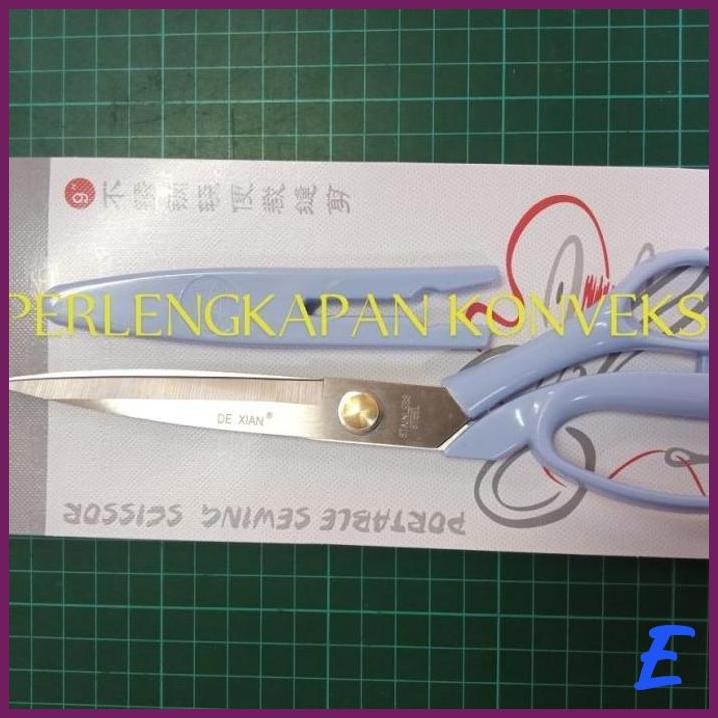 

| PLK | GUNTING KAIN BAHAN MULTIFUNGSI DE XIAN DEXIAN SCISSOR K31 9 INCH 23 CM