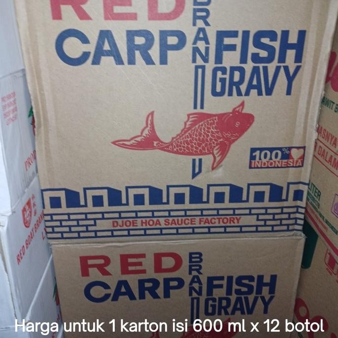 

Kecap Ikan Merah Djoe Ha 600 ML Kartonan TT