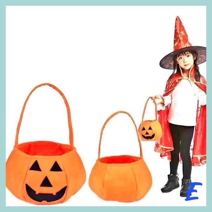

| MIS | TAS PERMEN LABU TRICK OR TREAT HALLOWEEN PUMPKIN CANDY BAG MURAH