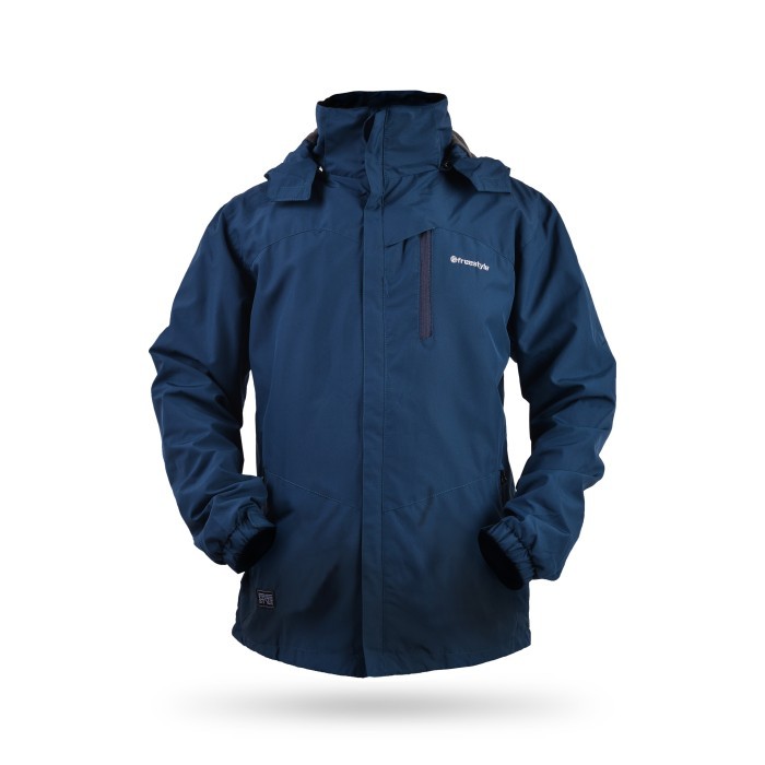 TERBATAS JAKET GUNUNG PRIA FREESTYLE WATERPROOF ANTI AIR TASLAN JAKET OUTDOOR