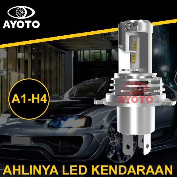 Lampu LED Mobil AYOTO A1-H4 Original (1SET)