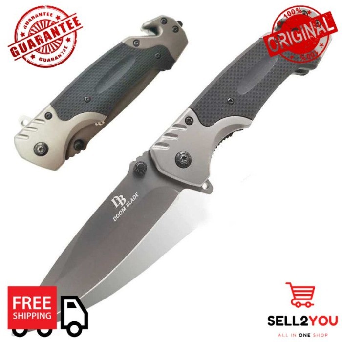 TERBATAS ORIGINAL Pisau Lipat Outdoor Portable Knife Survival Tool Camping