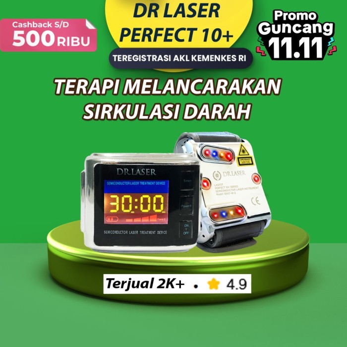 Ready Stock Dr Laser Perfect 10 Plus Gogomall Terapi Melancarkan Sirkulasi Darah