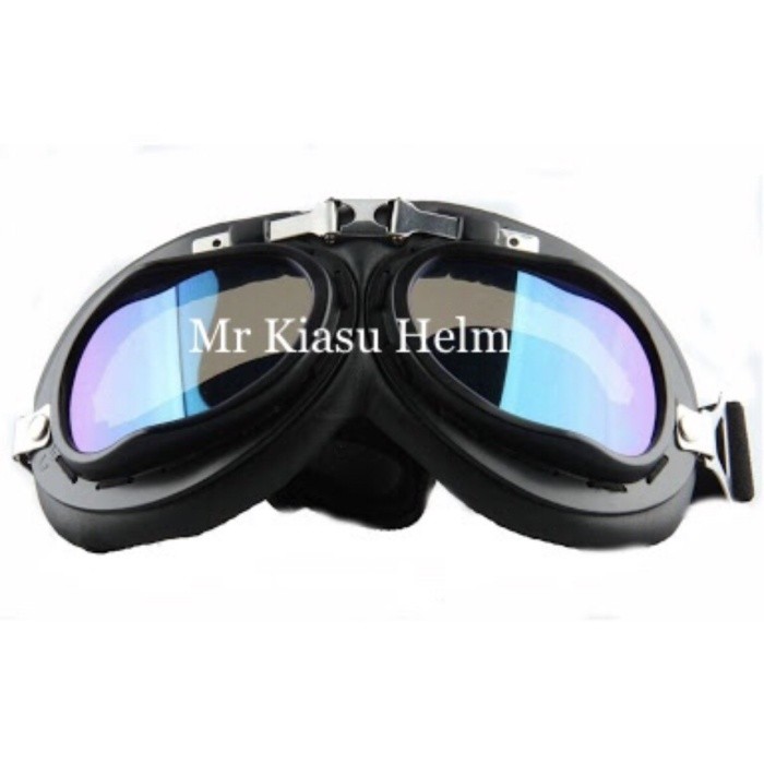 Promo Goggle Kaca Mata Helm Cakil Hbc Pilot Retro Classic Kacamata Snail