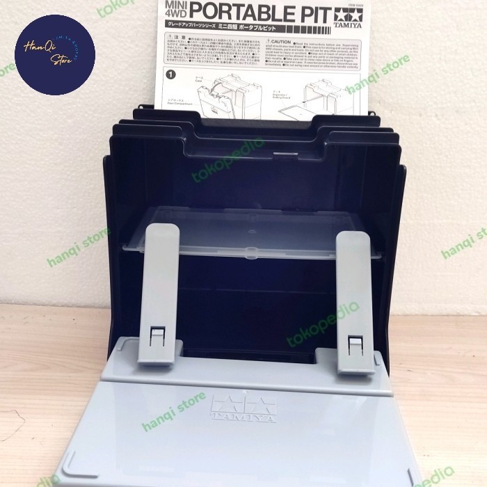 Terlaris Tamiya 15424 Portable Pit Box Grey