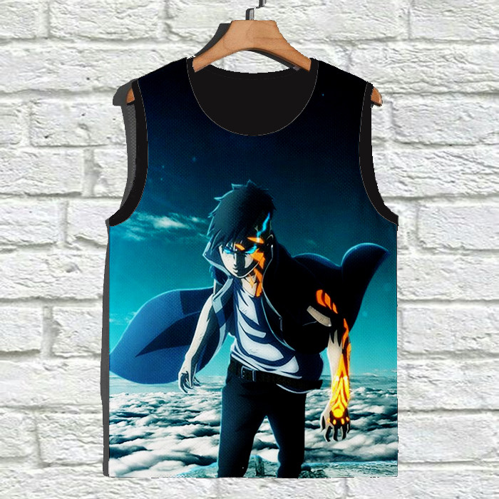 Kaos Singlet Lekbong Anak Boruto Baju Anime 3D Singlet-Boruto-3-designWD Untuk Usia 1-12 Tahun