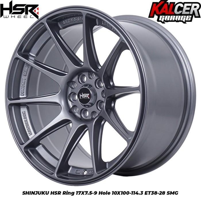 PELEK MOBIL CIVIC TEANA CAMRY HSR SHINJUKU RING 17 PCD 5X100 5X114 R17