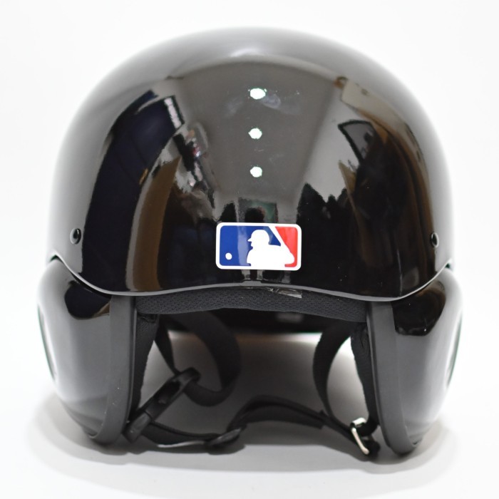 BELLLISSIMO BASEBALL MOTORCYCLE HALF FACE HELMET - NY BLACK