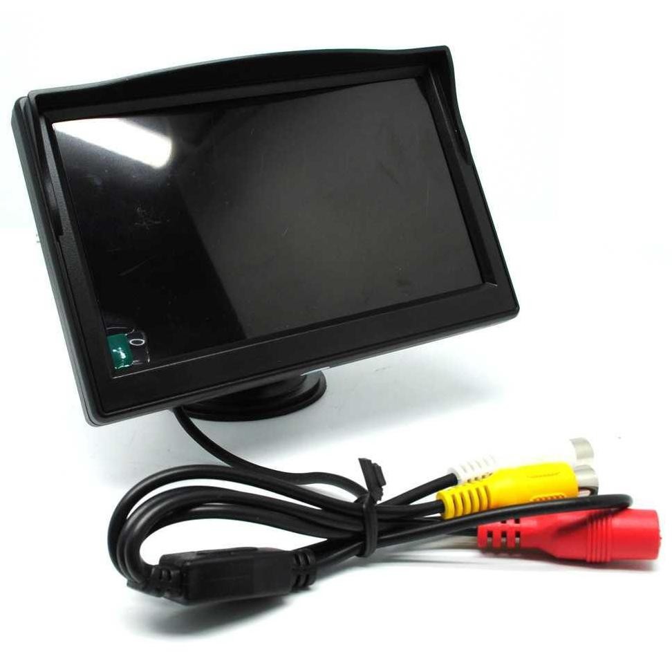 [ COD ] Monitor Rear View Parkir Mobil TFT LCD 5 Inch TV ni TV Kecil TV Mobil