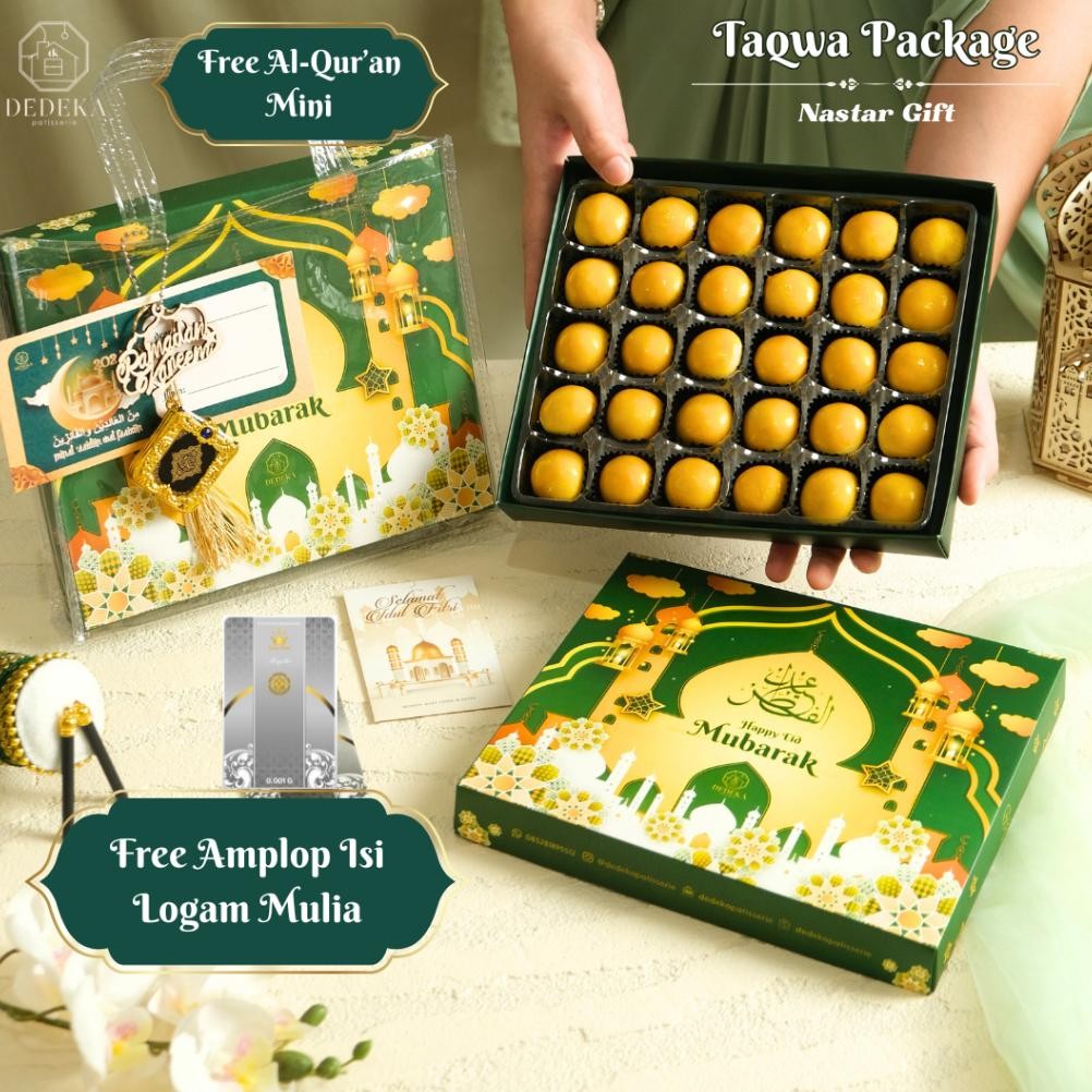 

Kue Nastar Premium Butter/Nastar Premium Gi/Hampers Lebaran/Taqwa Package