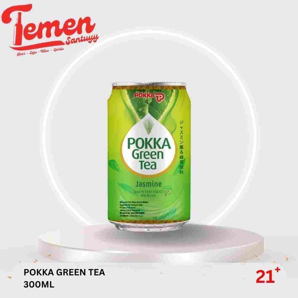 

Pokka Green Tea 330ml - Temen Santuyy
