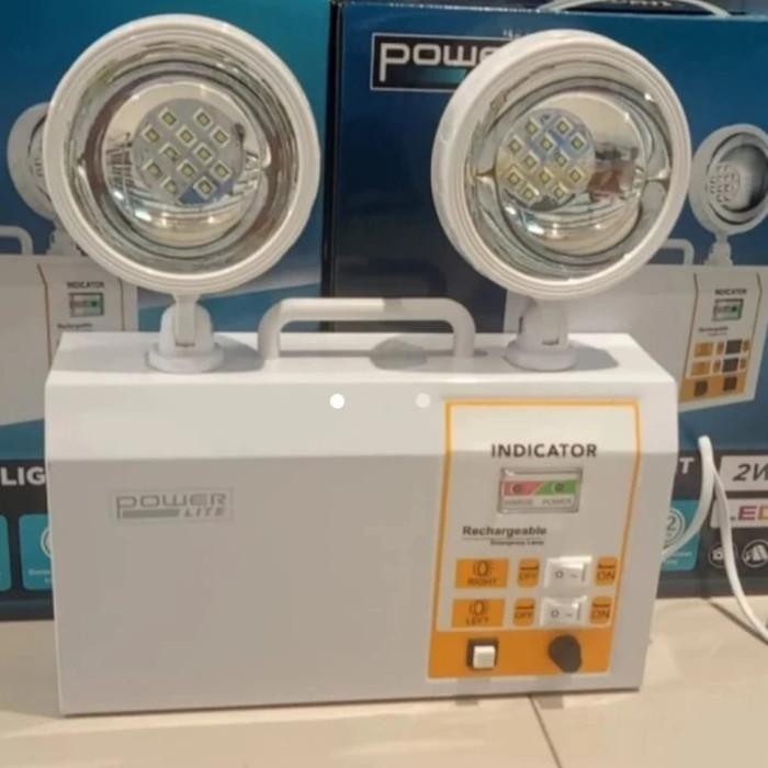 Lampu Darurat Otomatis Krisbow Emergency Lamp Led 2 Twin Spot