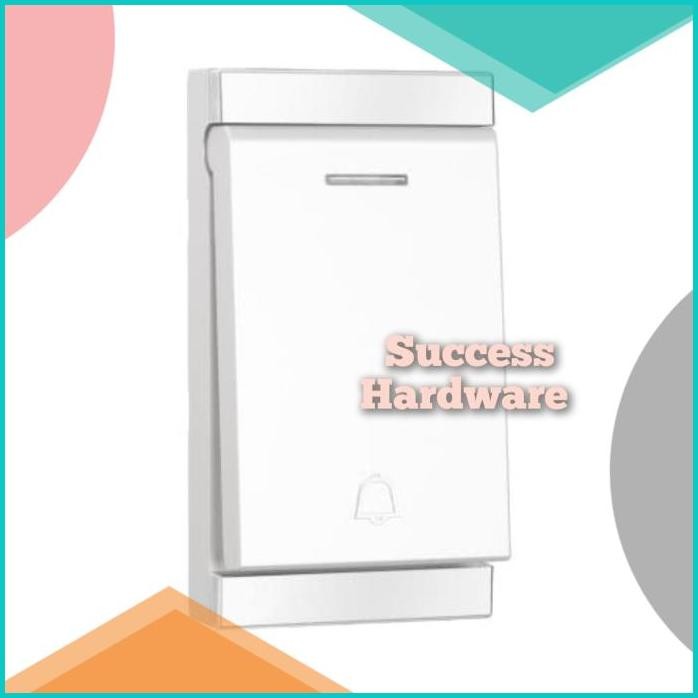 KRISBOW BEL PINTU WIRELESS TWO BELL 581-2/WIRELESS DOORBELL TWO BELL