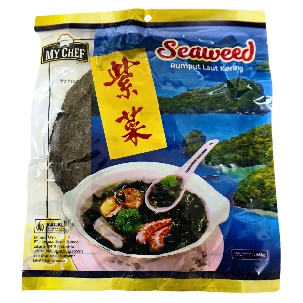 

S19309 MY CHEF BUNGKUS PETAK RUMPUT LAUT 60GR MAJU BERSAMA (20250513)