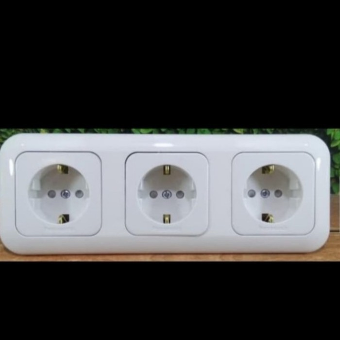 GRATIS ONGKIR Stop Kontak 3 gang inbow PANASONIK