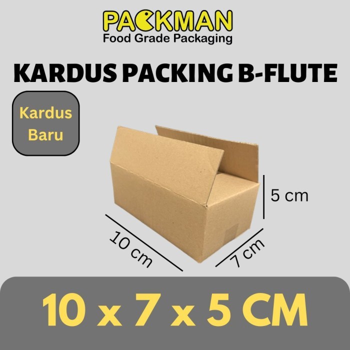 

KARDUS PACKING 10x7x5 cm / BOX KARTON CORUGATED B-FLUTE / PACKING ONLINE