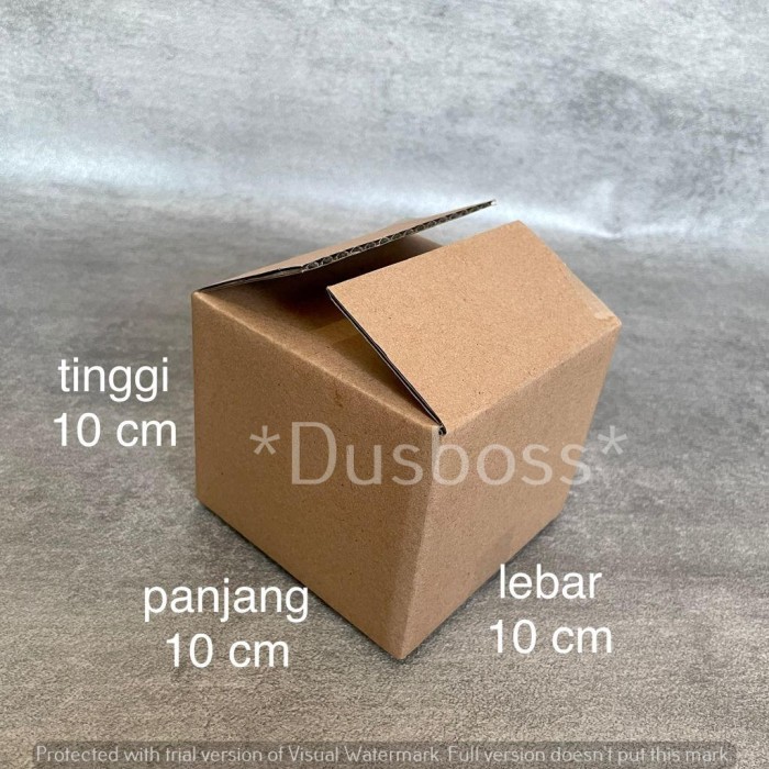 

BOX KARDUS Dus Packing 10 x 10 x 8 cm