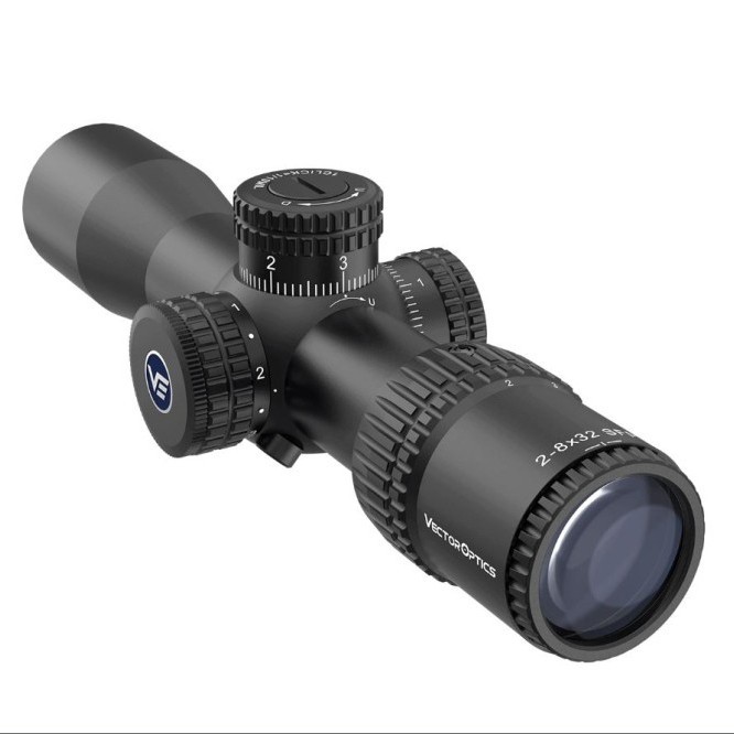 TELESKOP TERBARU VECTOR VEYRON 2-8x32 IR TITIK TENGAH NYALA
