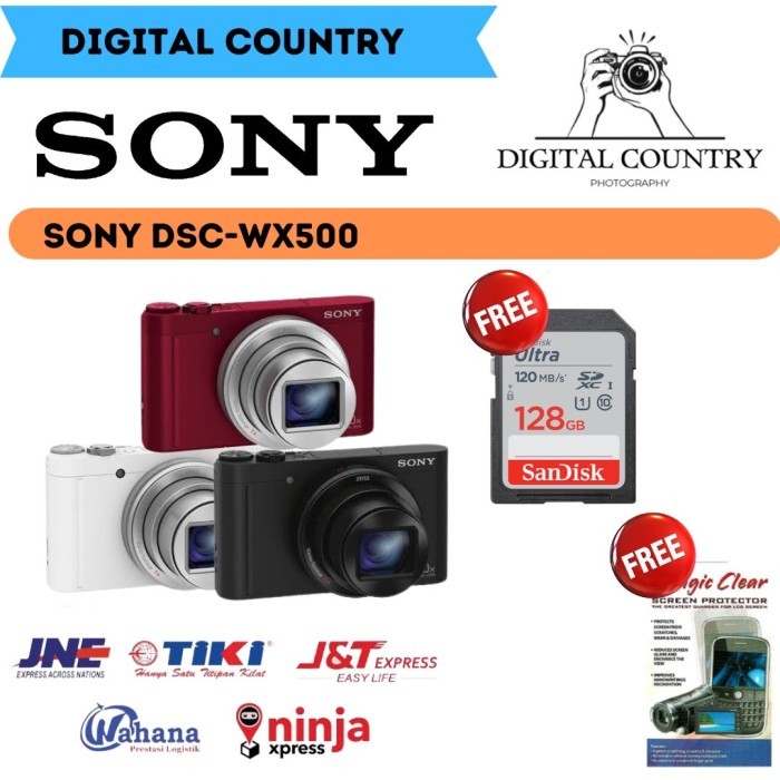 SONY CYBERSHOT DSC-WX500 - KAMERA SONY WX500