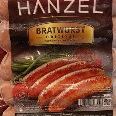 

Hanzel Sosis Bratwurst Sausage 360Gr