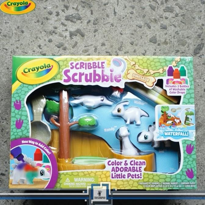 

Crayola Scribble Scrubbie Dinosaurs Set Waterfall Art Set Washable