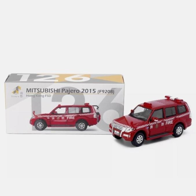 Tiny Diecast Mitsubishi Pajero Fire #126