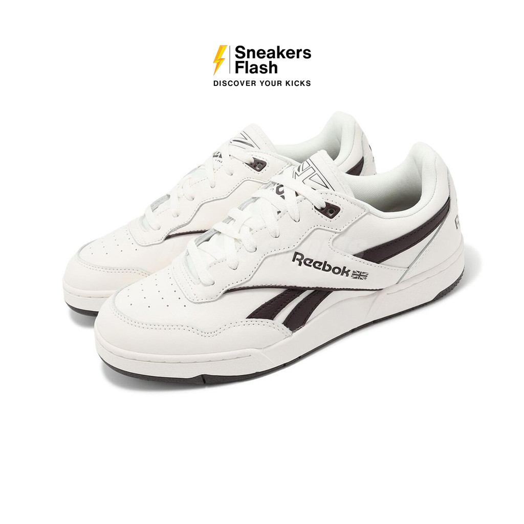 REEBOK Bb 4000 Ii Low Chalk Dark Brown Sepatu Sneakers Pria - 100074941 - Size 45.5