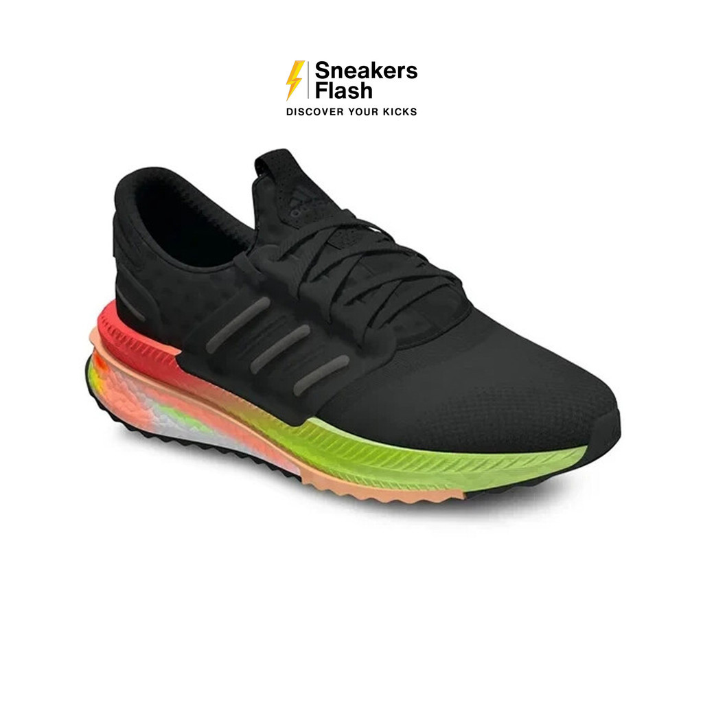 ADIDAS X Plr Boost Core Black Pulse Lime Sepatu Lari Pria - IF2921 - Size 44.7