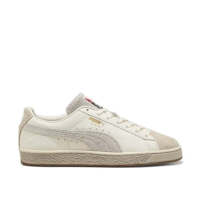 PUMA Suede Staple Warm White Alpine Snow Sepatu Sneakers Pria - 39625401 - Size 45