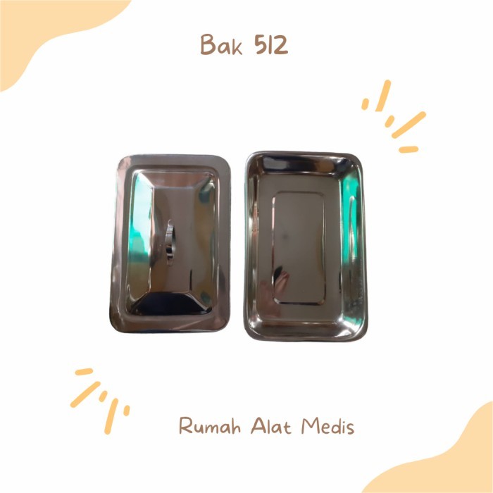 Bak Instrumen 512 Bak Instrumen Besar Stainless Steel