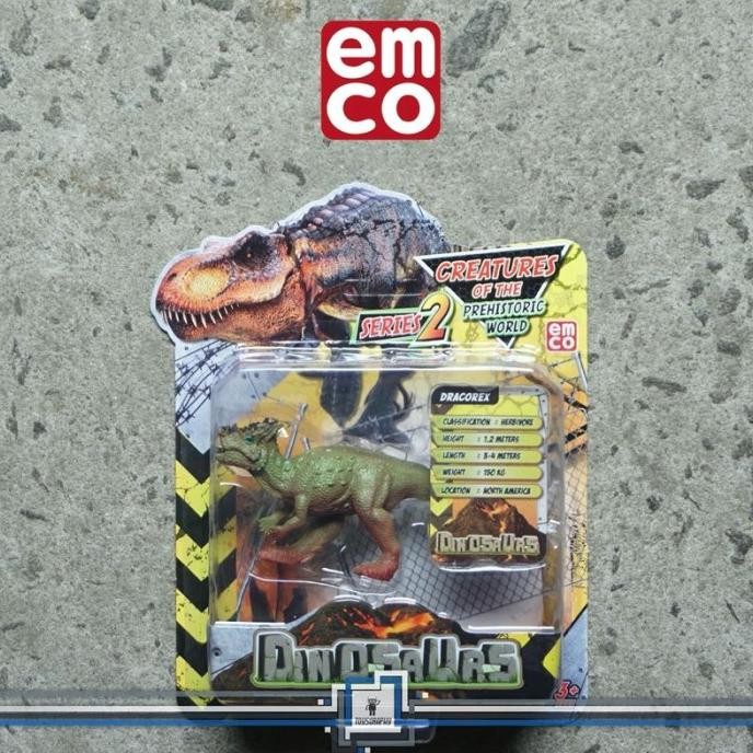 Emco Dinosaurs DRACOREX Mainan Figur Dinosaurus Dinosaur