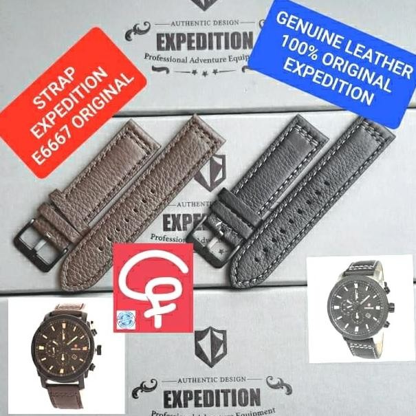 TALI EXPEDITION ORIGINAL E6318 E6666 E6667 E6768 100% ASLI JAM KULIT