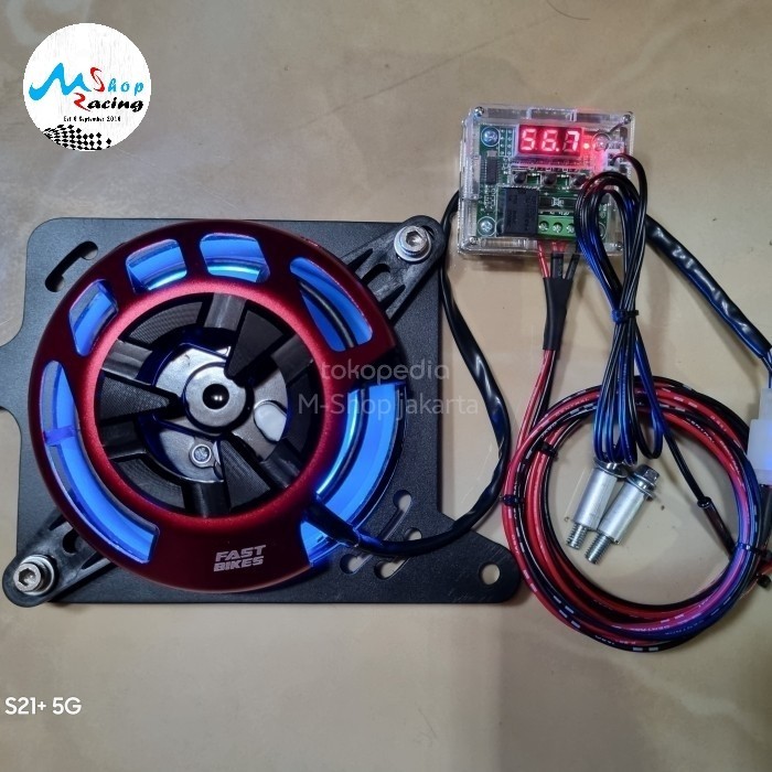 extra fan radiator nmax aerox Vario pcx dengan garnish