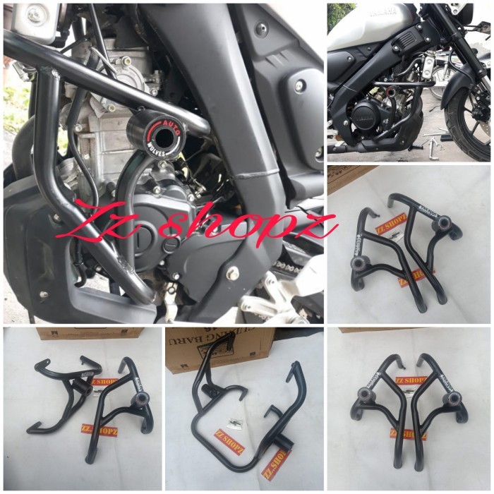 Crash Bar XSR 155 Frame Slider XSR 155 Pelindung Body XSR 155 Tubular