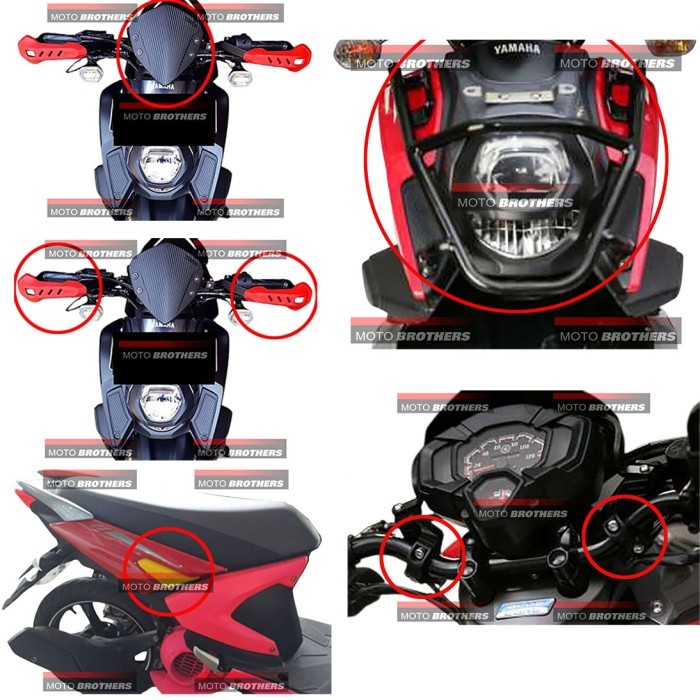 PAKET AKSESORIS X RIDE 125