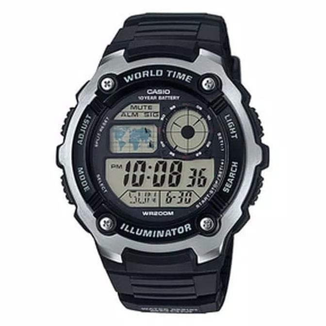 CASIO AE-2100W-1AVDF AE-2100W-1A JAM TANGAN