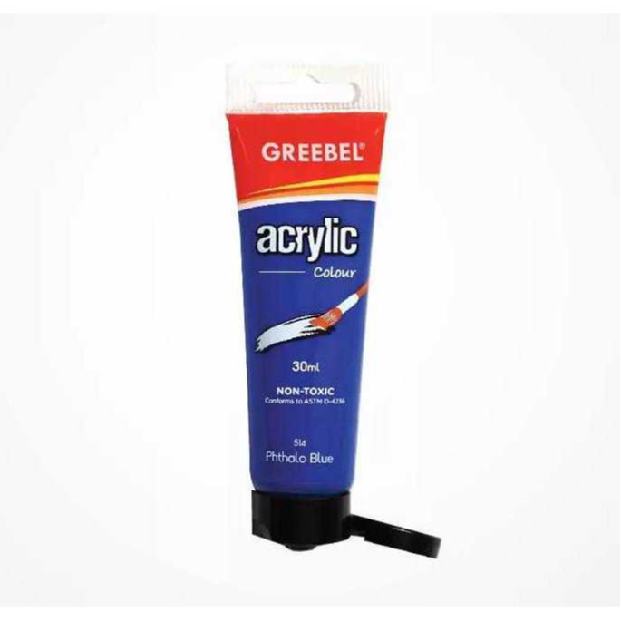 

GREEBEL PHTHALO CAT ACRYLIC 30ML GREEBEL PHTHALO BLUE / CAT AKRILIK GREEBEL PHTHALO BLUE