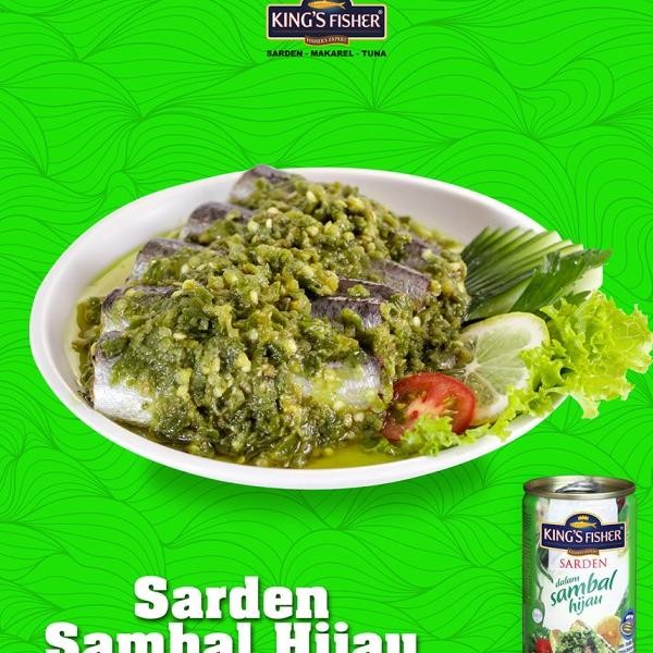 

King'S Fisher Sarden Sambal Hijau Makanan Kaleng 425 G