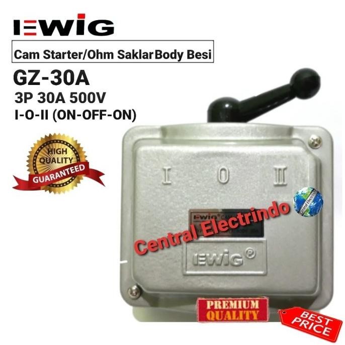 CAM STARTER/HANDLE EWIG BODY BESI GZ30A 3P(I-0-II). [terbaik]