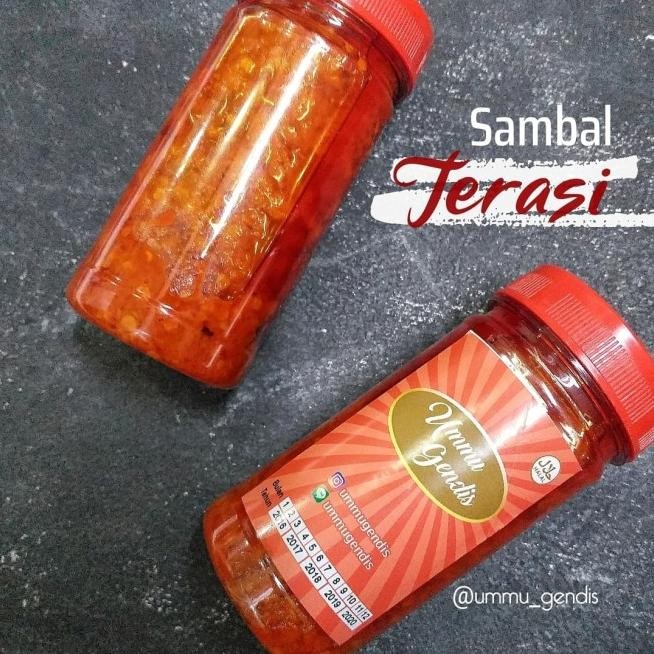 Sambal Terasi Botol - Sambal Botol - Sambal Terasi