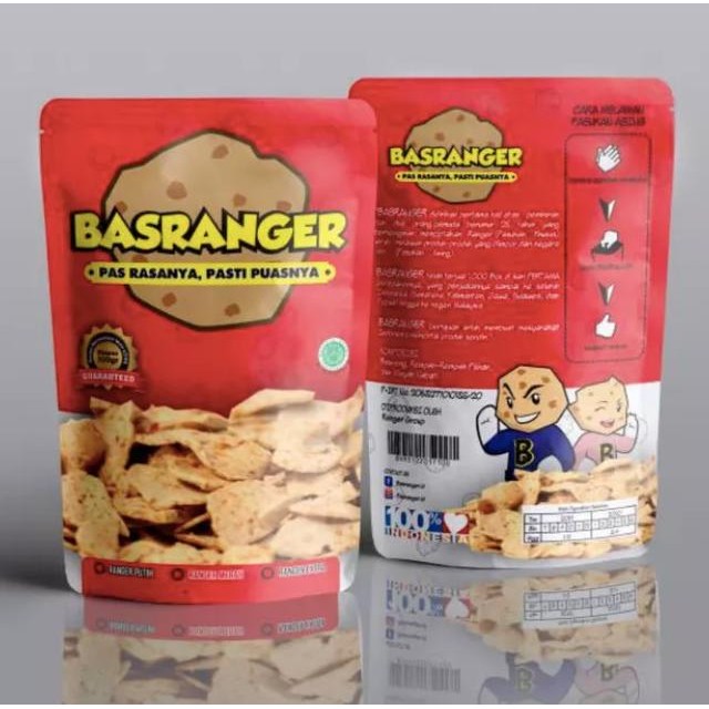 

Bundle 3Pcs - Basranger Bakso Goreng Basreng Extra Pedas