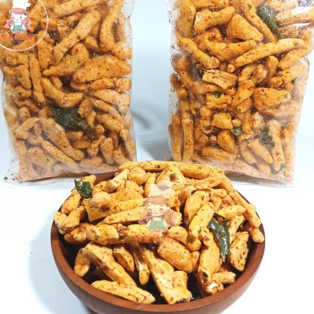 

Basreng Stik / Basreng Pedas Daun Jeruk Isi 500Gr