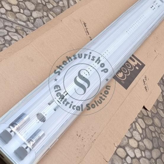 Kap Neon Tl Led 2 X 36 Outdoor Waterproof 120 Cm Rumah Lampu T8 Tl Led