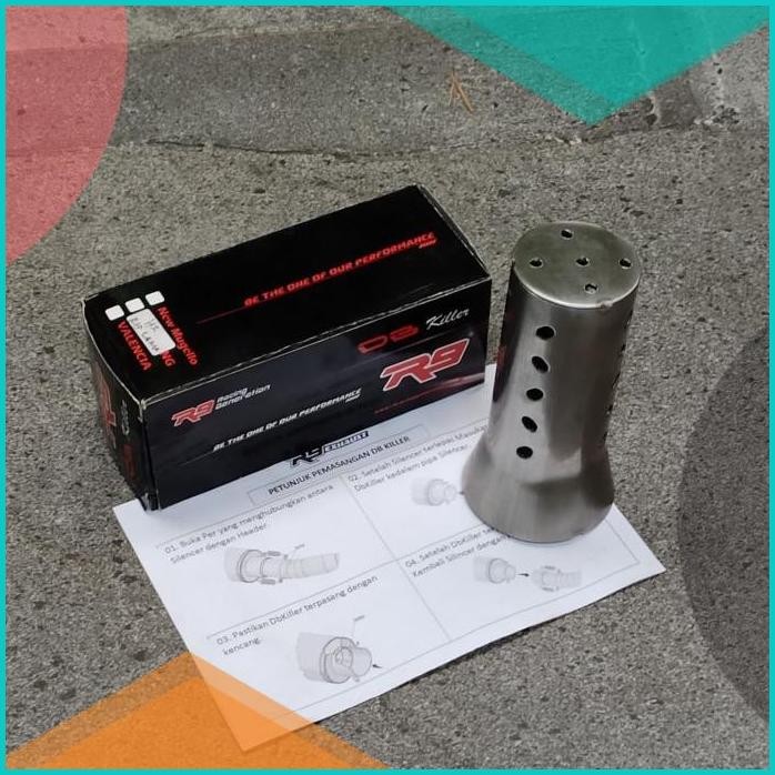 DB KILLER R9 H2 SS GP SS PEREDAM SUARA KNALPOTPEREDAMKNALPOT R9 H2 S