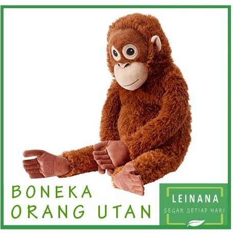 boneka ORANG UTAN / mainan boneka karakter binatang BONEKA MONYET
