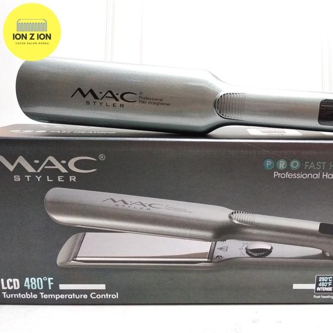 Catok Rambut Salon Mac Styler Titanium Smoothing Lebar