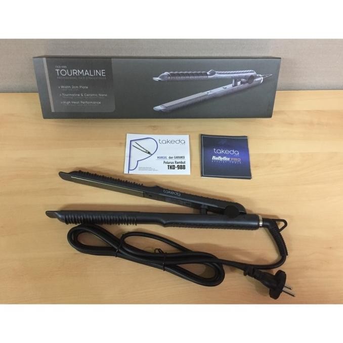 Catokan Takeda Straightener Iron 988 - Catok Rambut