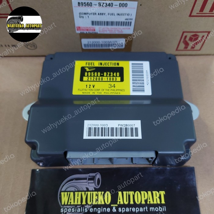 89560-BZ340 ecu avanza xenia 1300 cc non computer avanza xenia BZ340