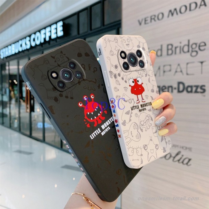 Case Poco X3 NFC PRO Monster Cartoon Anime Softcase Printing Gambar