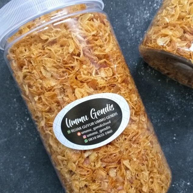 

Bawang Goreng Homemade (Toples 1000 Ml)